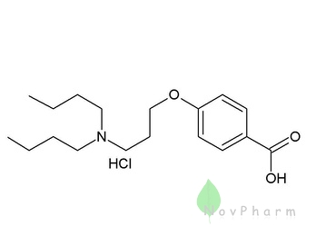 4-[3-(二丁基氨基)丙氧基]苯甲酸鹽酸鹽 